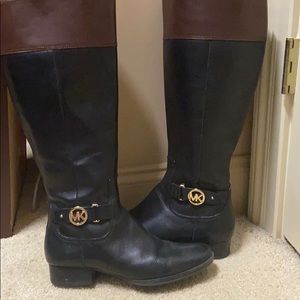 Michael Kors wide shaft sz 10 riding boots